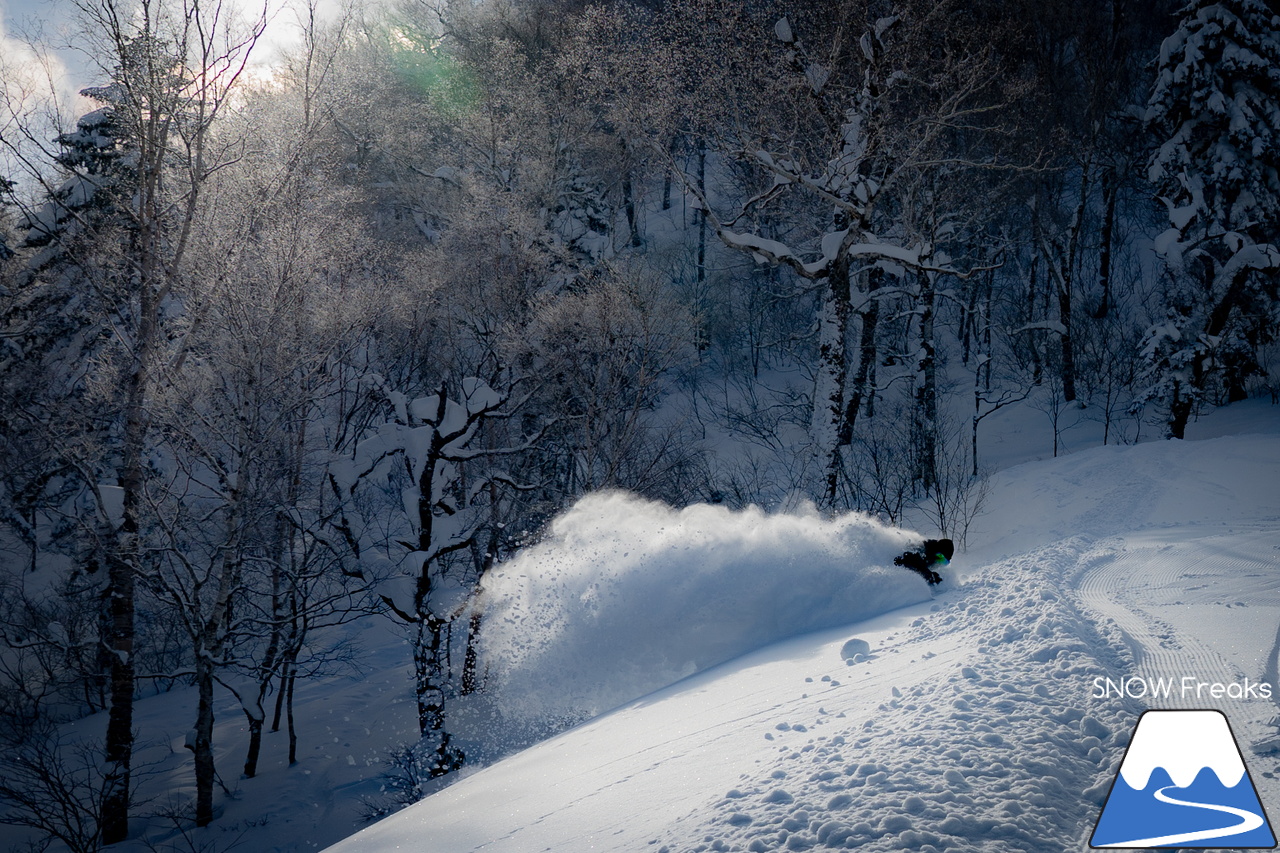 富良野スキー場｜朝の気温は「-17℃」。ふわサラの『bonchi powder』シーズン到来です！